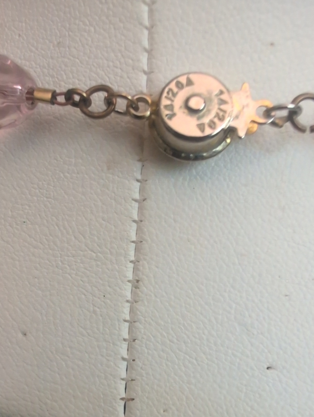 Vintage Avon Frostlight Camphor Glass Pendant - Picture 2 of 5